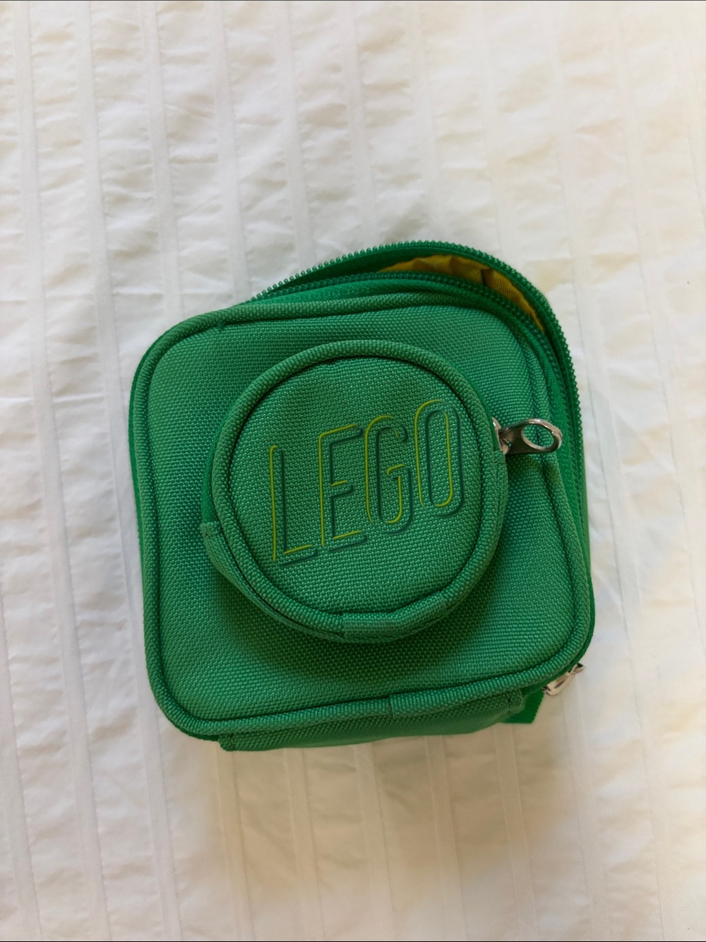 LEGO Kids Green Zip Pouch